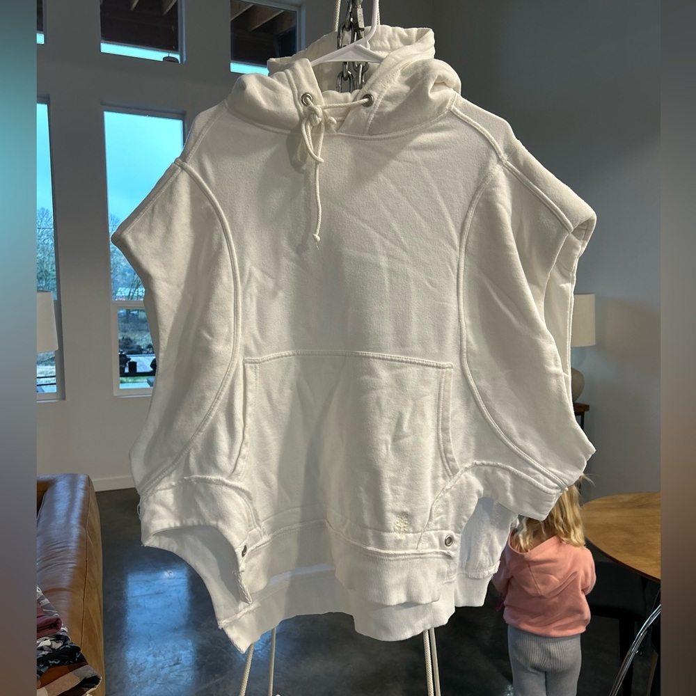 Free people sleeveless sweatshirt